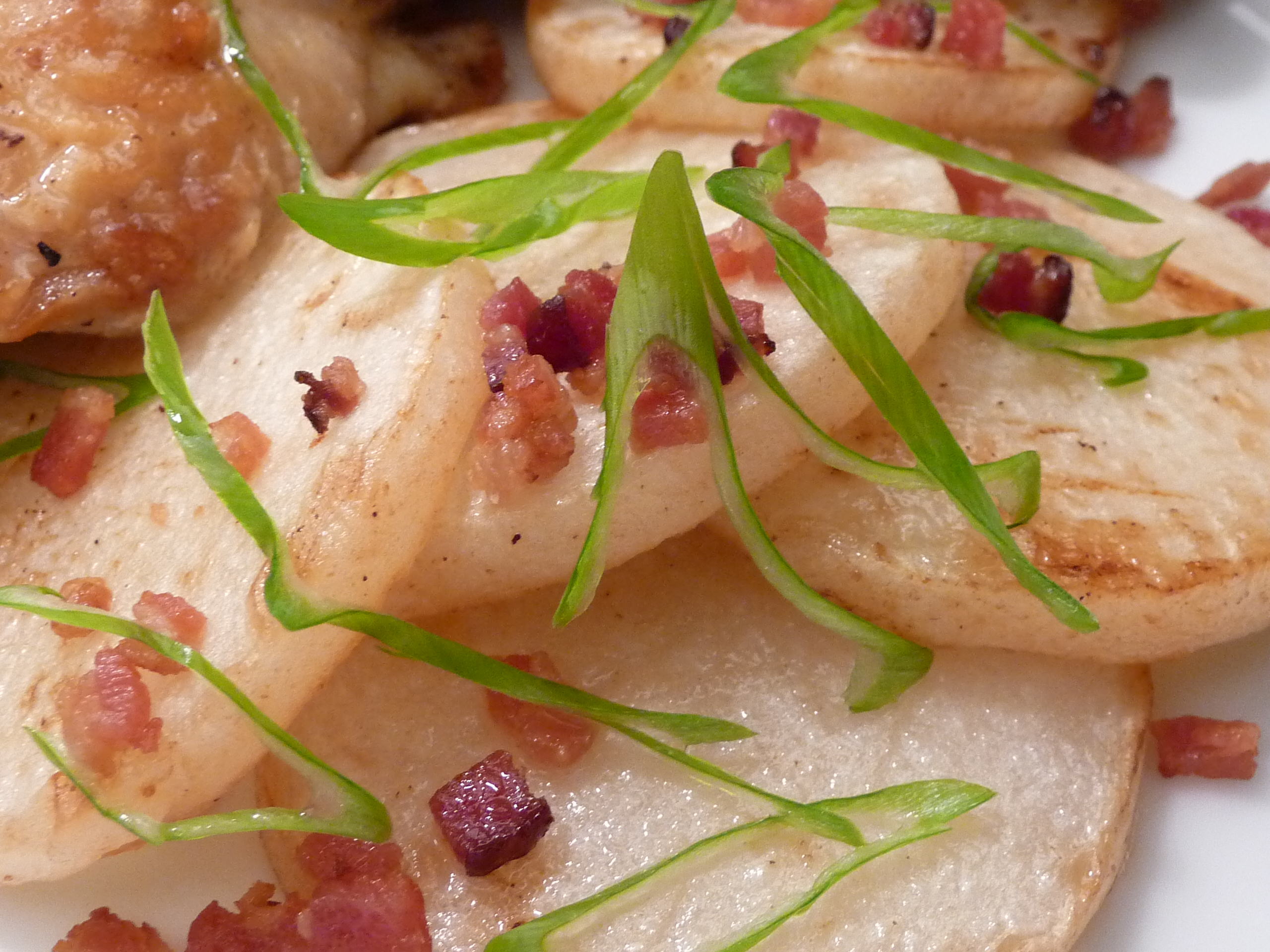 Turnips Fried In Bacon Fat Amy Glaze's Pommes D'Amour