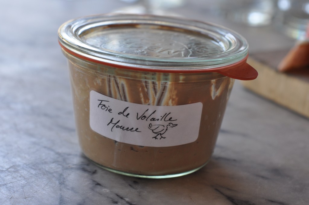 Chicken Liver Mousse, foie de volaille