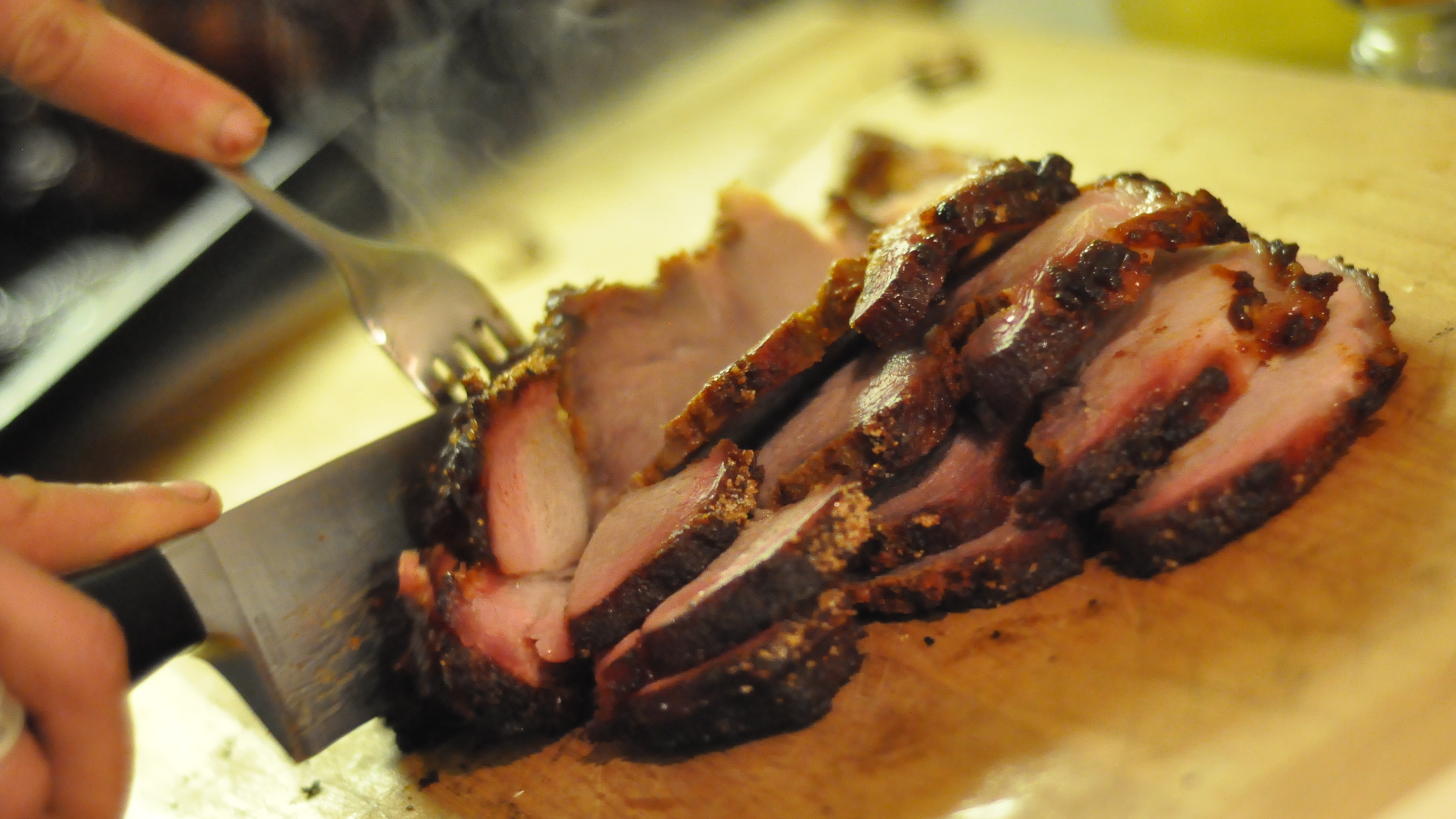 How To Smoke Pork Picnic! Amy Glaze's Pommes D'Amour