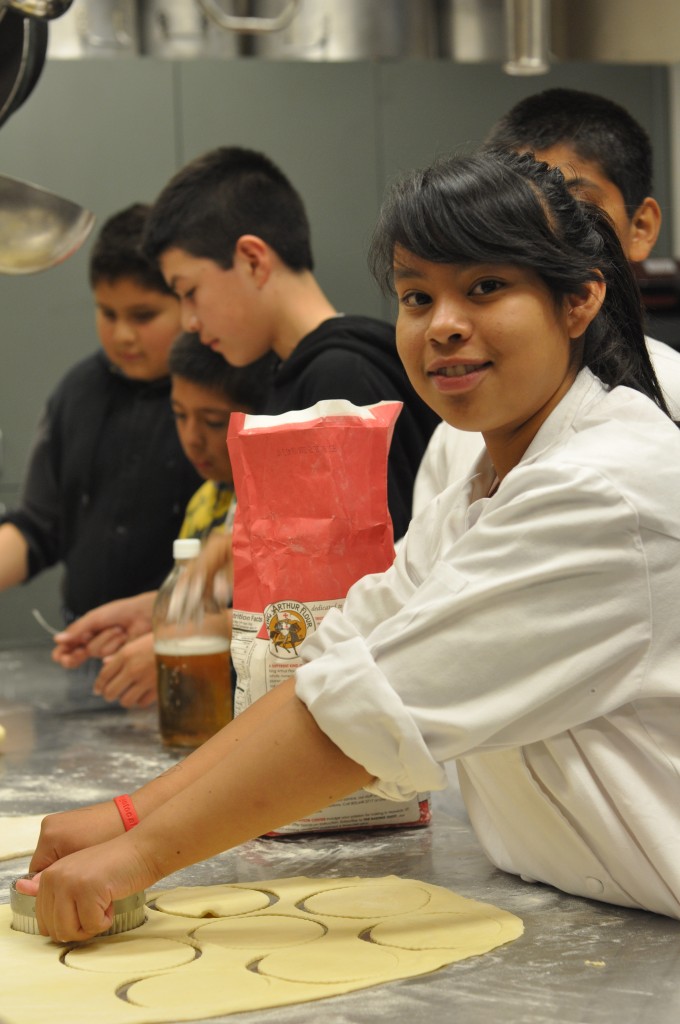 Karina with Empanada Dough