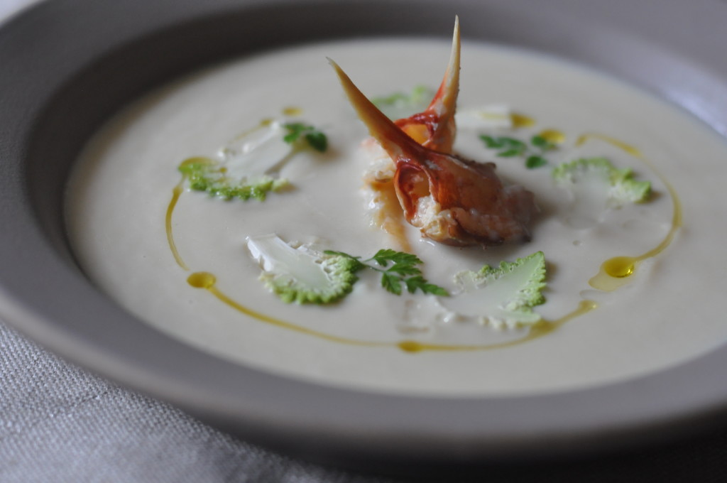 Truffled Crab & Celeriac Soup