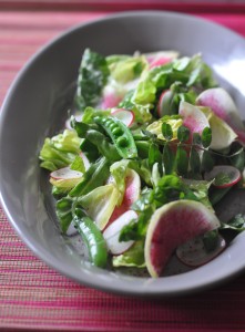 Spring Radish & Pea Salad