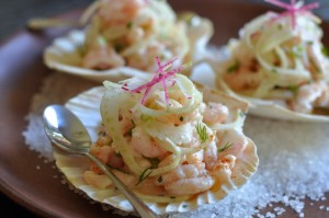 Bay Shrimp Salad Appetizer
