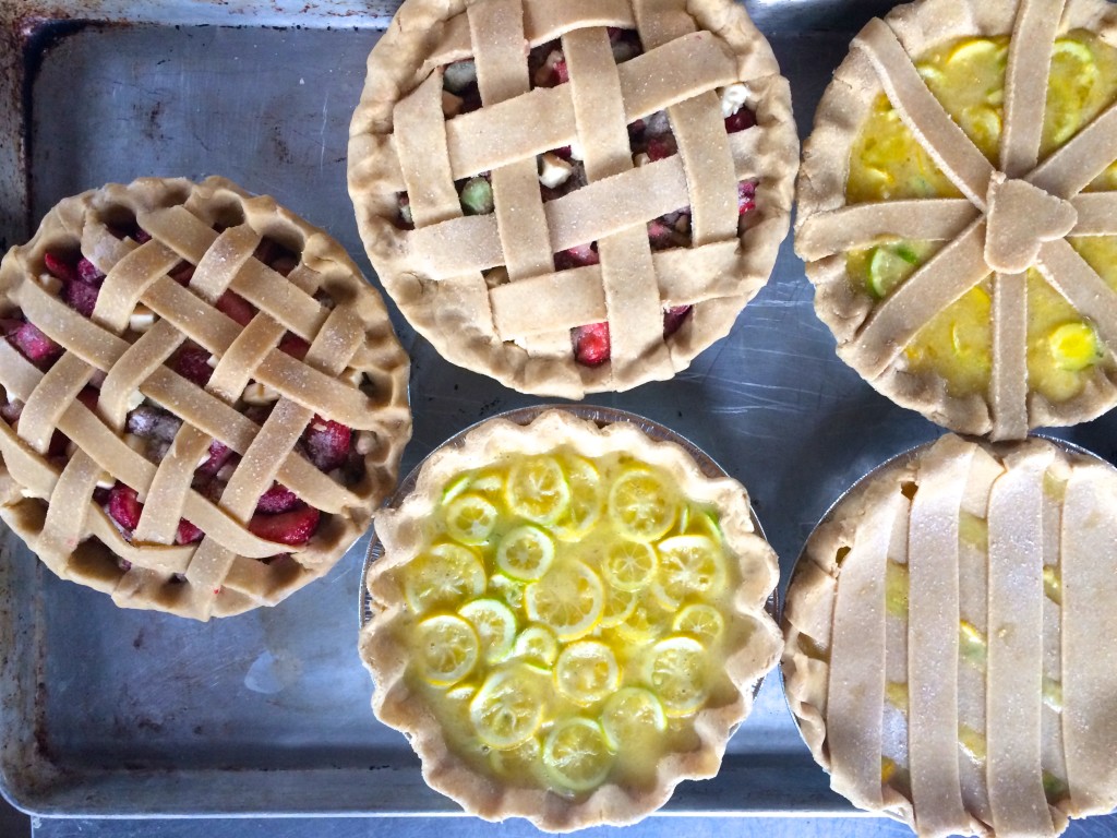 Pie Ranch Pie Bake Class: Shaker Lemon and Raspberry Rhubarb