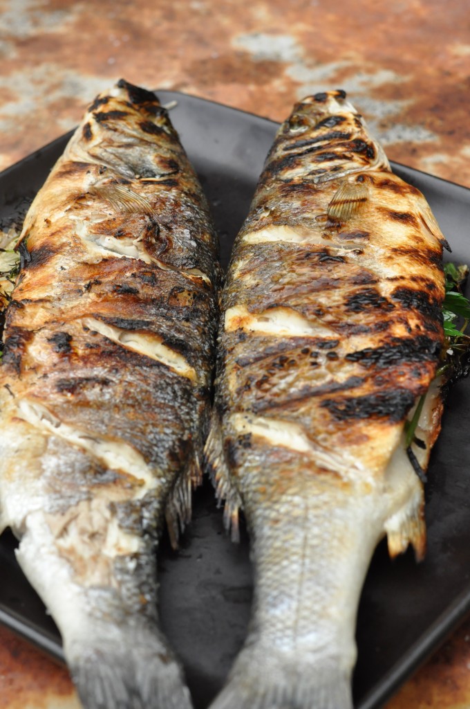 Grilled Branzini