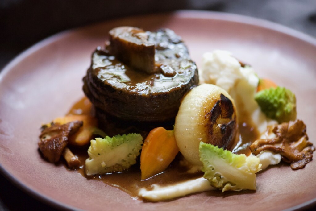 Short ribs bourguignon