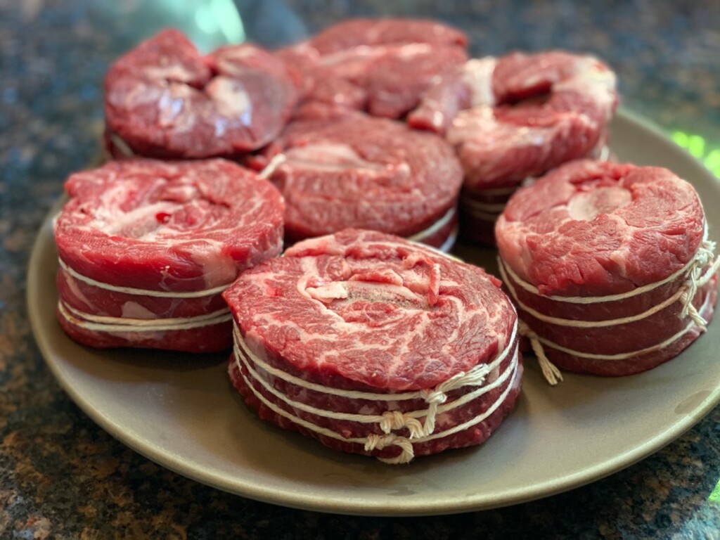 Short Ribs Rolled on the Bone