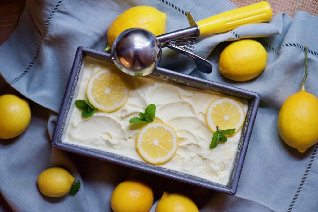 Meyer Lemon Ice Cream