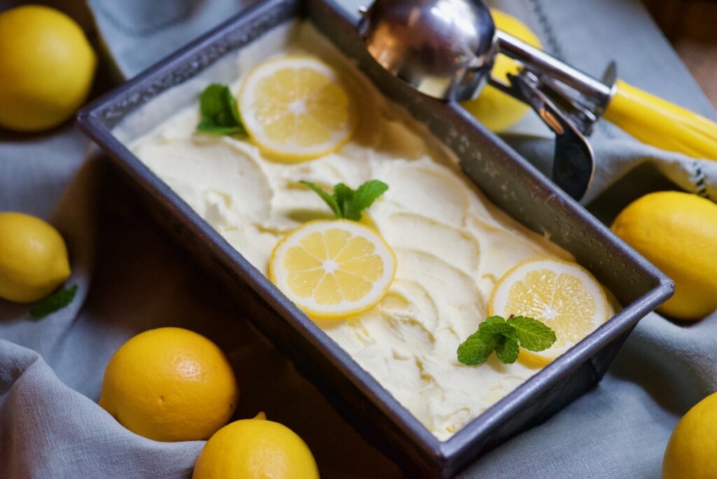 Meyer Lemon Ice Cream