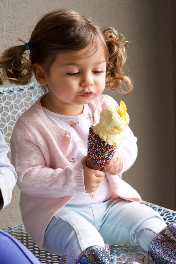 Hettie Rose and Ice Cream